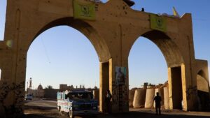 حاجز في بلدة أبو حمام في دير الزور الشرقي يتبع لقوات سوريا الديمقراطية قسد تعرض لهجوم من مجهولين - 2 تشرين الثاني 2025 (قسد/ المركز الإعلامي)