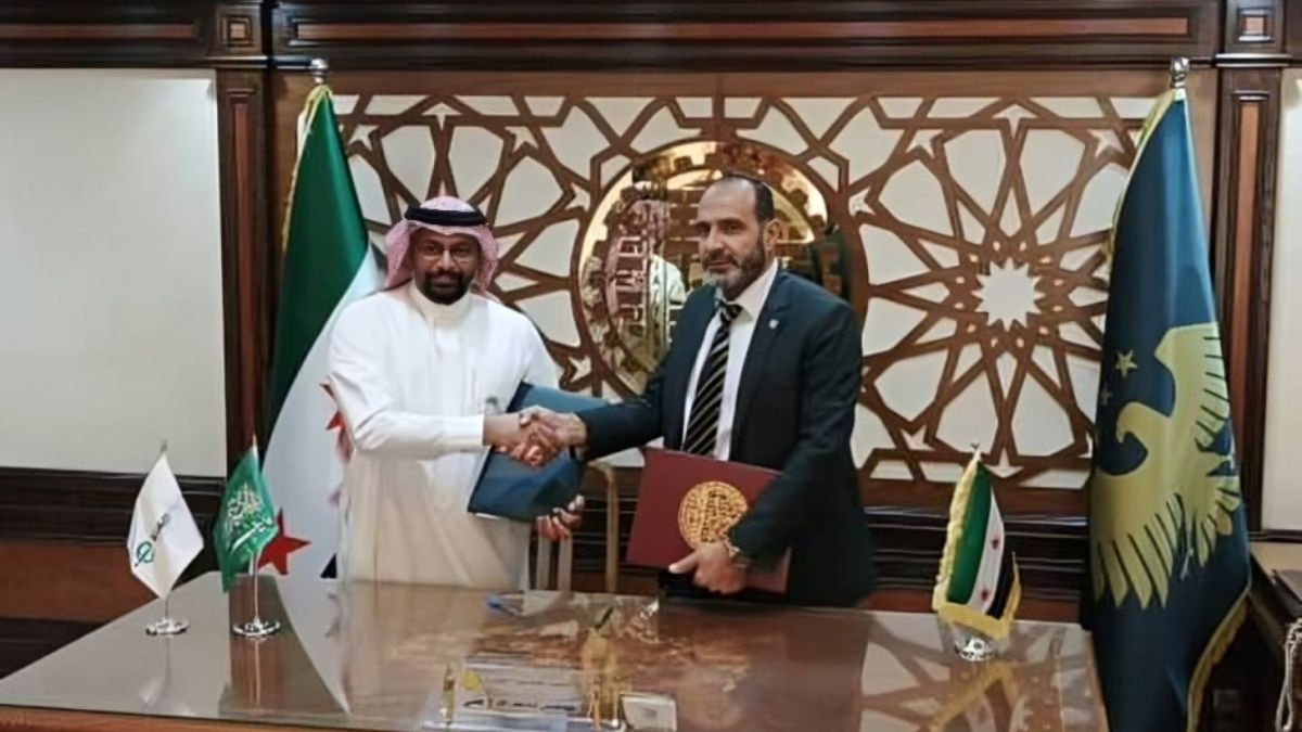 نقابة المهندسين السوريين توقع اتفاقية مع شركة إيجاد السعودية لتطوير التحول الرقمي - 13 تشرين الأول 2025 (نقابة المهندسين/ فيسبوك)