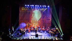 من حفل الفنان محمود حداد إثر اطلاق منصة "ايفينتو" الرقمية في دار الأوبرا السورية - 10 تشرين الثاني 2025 (عنب بلدي/ أمير حقوق)