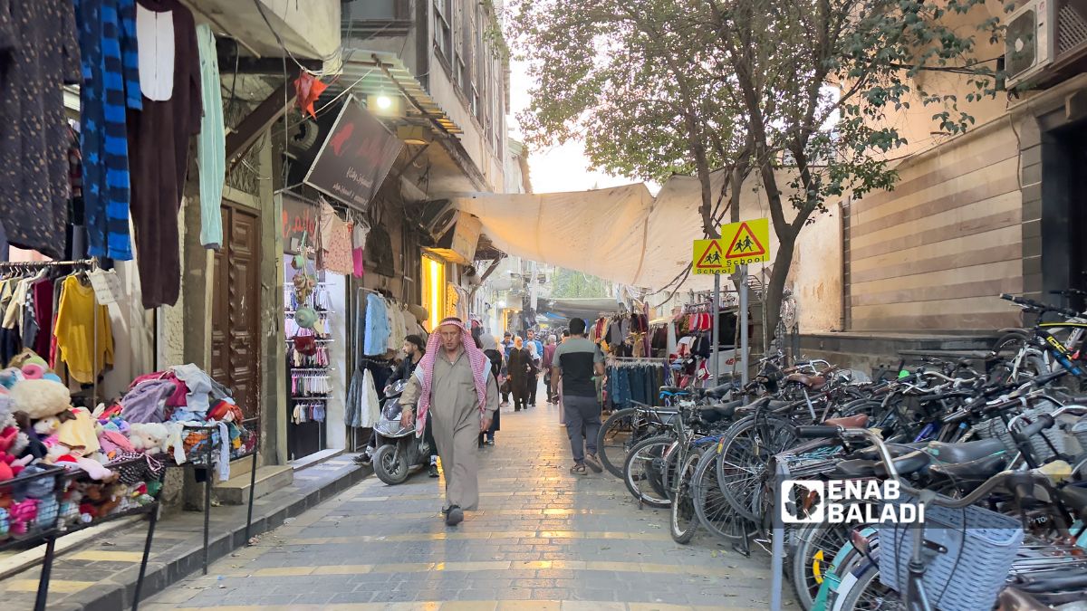 حي القنوات بدمشق – 6 تشرين الثاني 2025 (عنب بلدي/ أحمد الحمود)