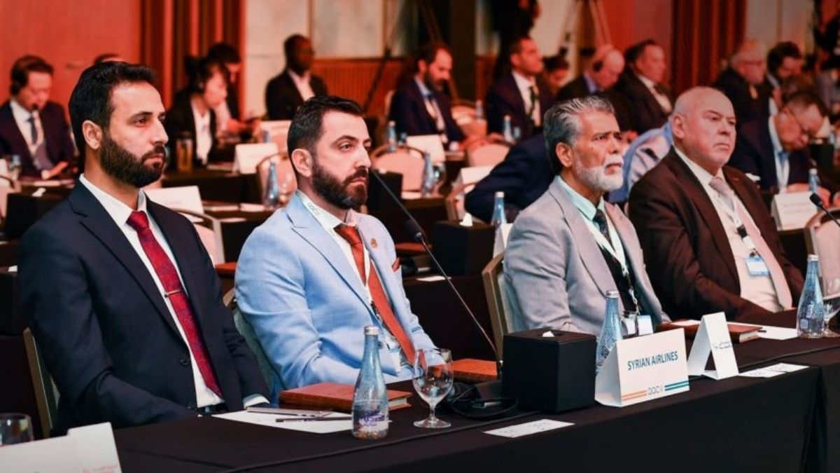 مشاركة سوريا في أعمال الدورة السنوية للاتحاد العربي للنقل الجوي - 7 تشرين الثاني 2025 (سانا)