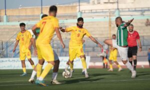 تشرين يتغلب على أمية وديًا - 19 تشرين الأول 2025 (نادي تشرين الرياضي/فيسبوك)
