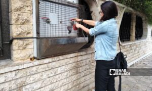 سبيل مياه في حي القيمرية بدمشق - 4 تشرين الثاني 2025 (عنب بلدي/كريستينا الشماس)
