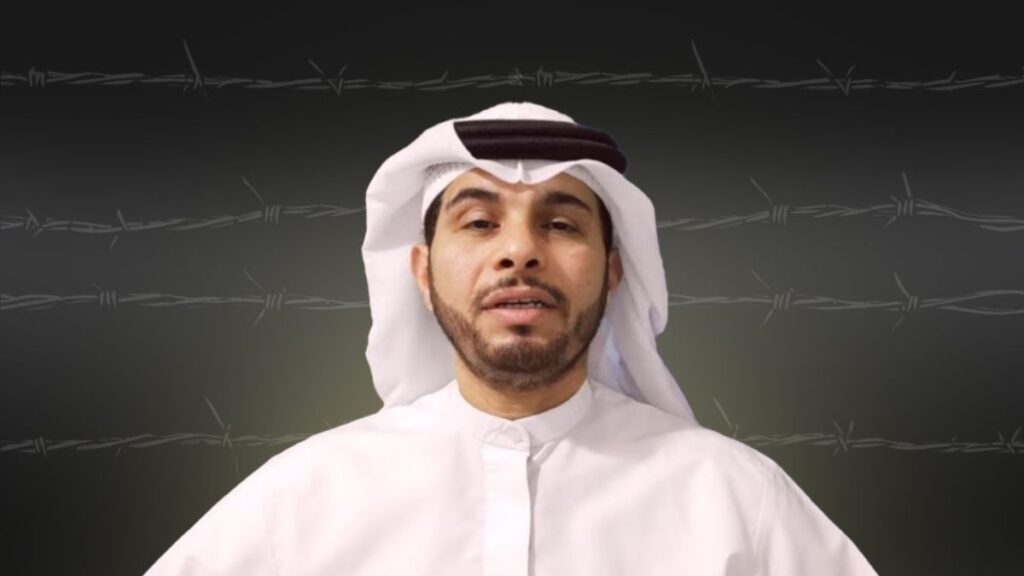 المعارض الإماراتي جاسم الشامسي- 23 تشرين الثاني 2025 (تصميم عنب بلدي)