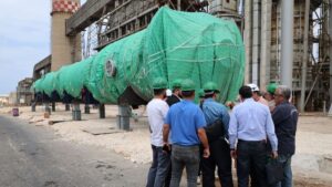 مصفاة بانياس تبدأ تنفيذ مشروع استبدال أجسام المفاعلات الأربعة (R1, R2, R3, R4) في وحدة التحسين - 5 أيلول 2025 (وزارة الطاقة/ تلجرام)