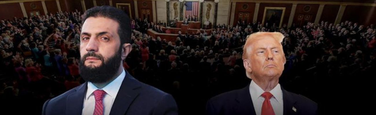 لا يزال قانون قيصر للعقوبات مفروضًًا على سوريا قبل لقاء مرتقب بين السوري أحمد الشرع والرئيس الأمريكي دونالد ترامب (تعديل عنب بلدي)