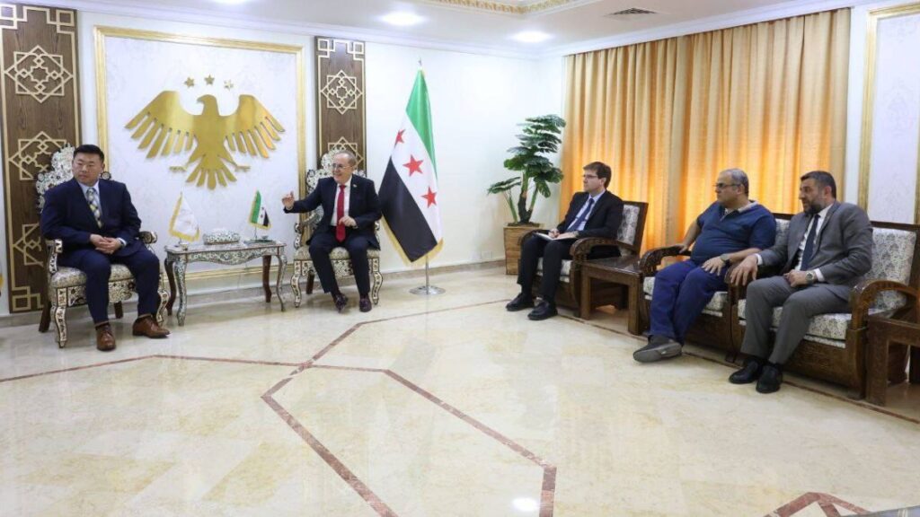 وزير التعليم العالي السوري مروان الحلبي يلتقي رئيس جامعة كولومبيا الأمريكية جون كيم لبحث آفاق التعاون الأكاديمي