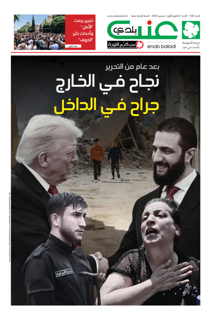 العدد 720 من جريدة عنب بلدي