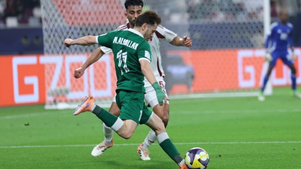 منتخب سوريا أمام منتخب قطر 4 من كانون الأول 2025 (SFA / فيسبوك)