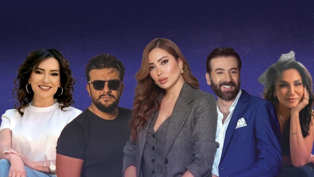 الفنانون أمل عرفة ونسرين طافش ورنا شميس وطلال مارديني ويامن الحجلي يدخلون عالم الكتابة (تعديل عنب بلدي)