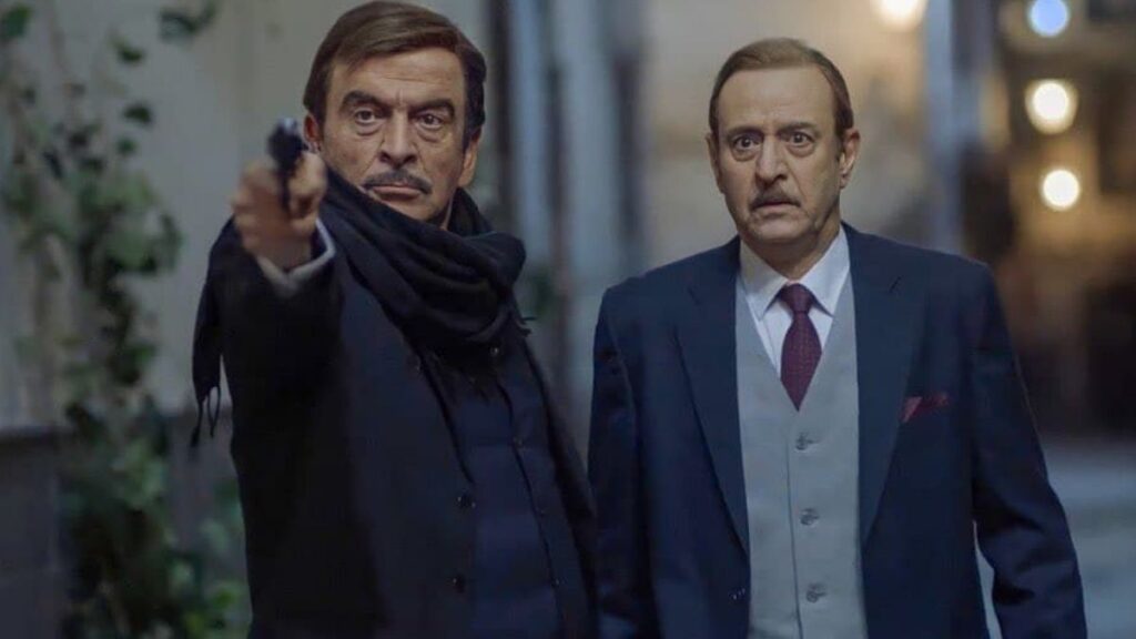 الفنانان سلوم حداد وبسام كوسا من مسلسل (سوق الحرير) - 12 أيار 2021 (MBC)