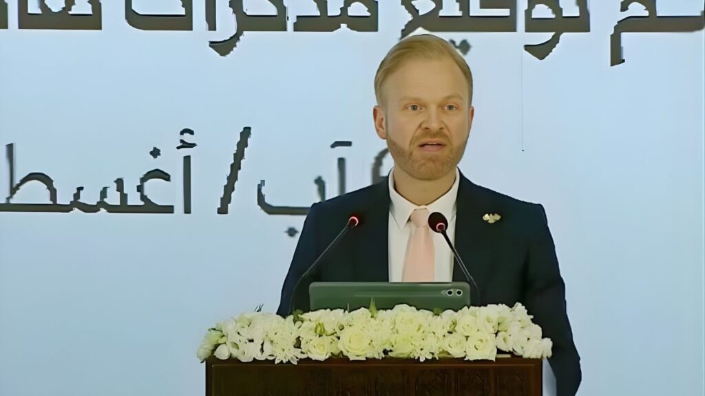 رئيس هيئة الاستثمار السورية طلال الهلالي ـ ٦ آب ٢٠٢٥ (سانا)