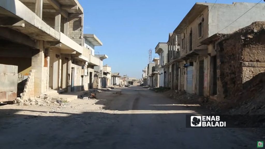 أضرار المباني السكنية في مدينة تل رفعت بحلب - 6 شباط 2025 (عنب بلدي/ ديان جنباز)