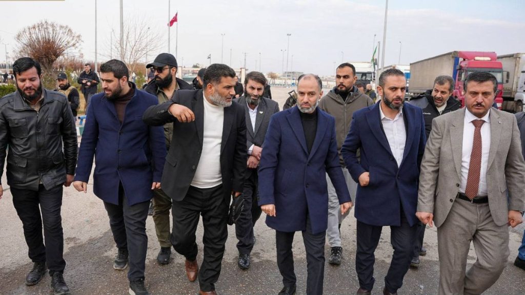 جولة تفقدية لرئيس الهيئة العامة للمنافذ والجمارك على منفذ رأس العين - 25 كانون الثاني 2026 (الهيئة العامة للمنافذ والجمارك/ فيسبوك)