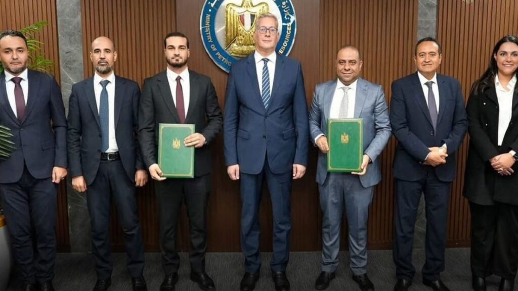 توقيع مذكرتي تفاهم بين سوريا ومصر في مجال المشتقات النفطية والغاز - 5 كانون الثاني 2026 (وزارة الطاقة/ فيسبوك)