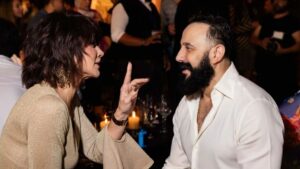 الفنان قصي خولي والفنانة كاريس بشار من حفل شركة الصباح اللبنانية للإنتاج الفني - 29 تشرين الأول 2025 (النهار) 
