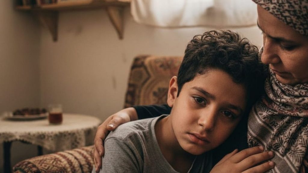 غياب الأب في بيئات ما بعد النزاع كالحالة السورية لا يعد فقدانًا عاطفيًا فحسب بل هو اضطراب في شبكة الحماية (عنب بلدي/مولدة بالذكاء الاصطناعي)