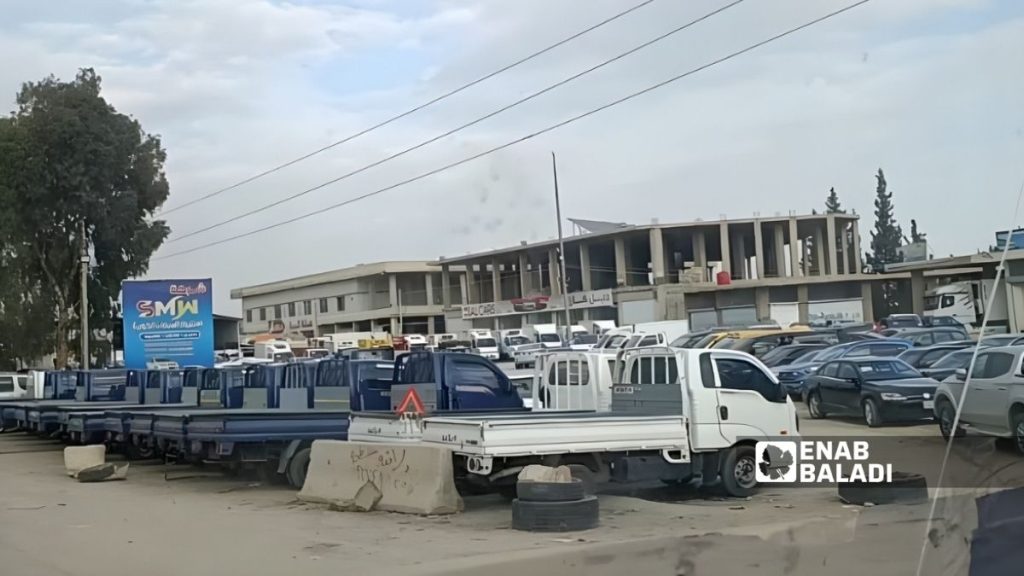 معرض لبيع السيارات في ريف دمشق ـ 17 كانون الثاني 2026 (عنب بلدي/مارينا مرهج)
