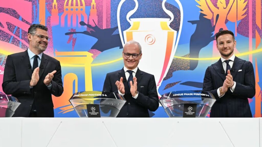 مراسم قرعة الدور ثمن النهائي من دوري أبطال أوروبا-27 شباط 2026 (ميرور البريطانية)