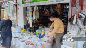 حركة سوق مدينة بانياس بمحافظة طرطوس وسط الغلاء - 23 شباط 2026 (عنب بلدي)