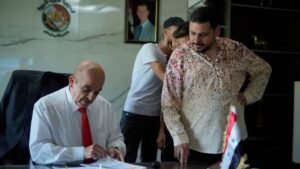 مشهد من مسلسل 