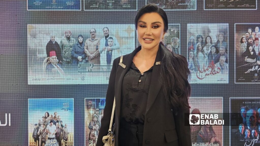 الفنانة السورية جيني إسبر - 17 شباط 2026 (عنب بلدي/ أحمد مسلماني)