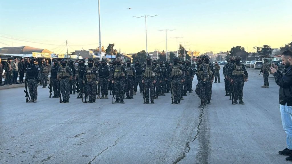 قوات تابعة لقوات سوريا الديمقراطية تستعد لاستقبال نور الدين أحمد المرشح لمنصب محافظ الحسكة - 4 شباط 2026 (روناهي)