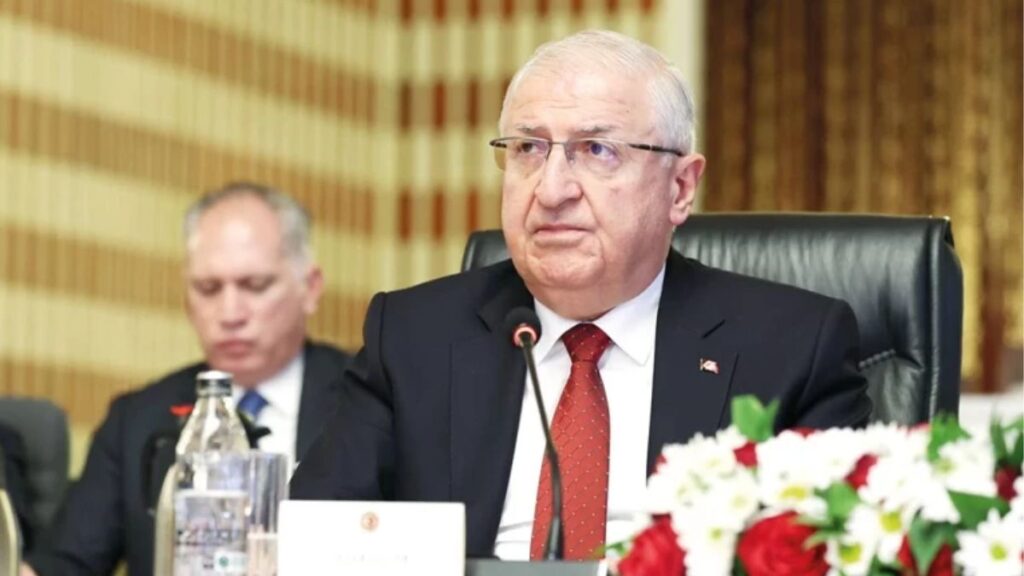 وزير الدفاع التركي يشار غولر ـ 9 شباط 2026(حرييت التركية)