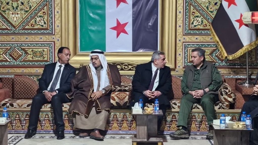 محافظ الحسكة الجديد يباشر مهامه في مبنى المحافظة - 7 شباط 2026 (وكالة هاوار)