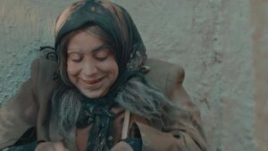الفنانة شكران مرتجى في مشهد من مسلسل 