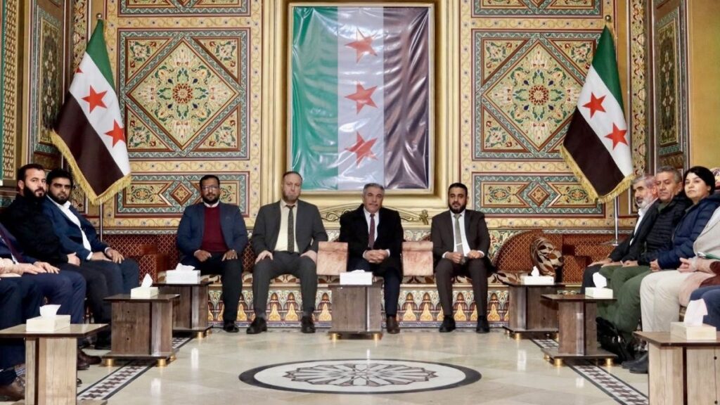 وفد رئاسي في الحسكة لبحث عودة نازحي عفرين - 8 آذار 2026 (المكتب الصحفي في الحسكة)