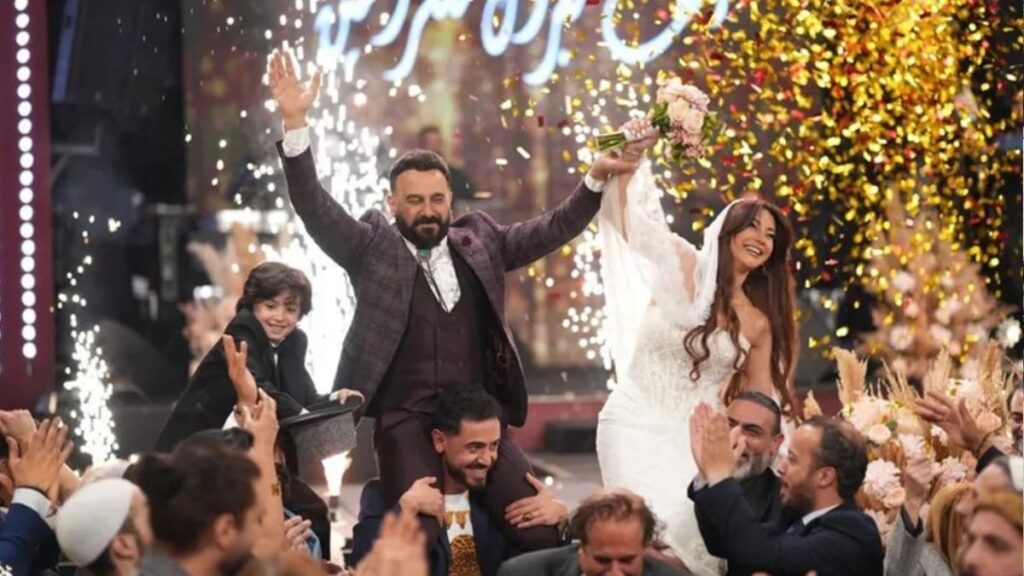 مشهد يجمع قصي خولي وكاريس بشار في نهاية مسلسل (بخمس أرواح) ـ 20 آذار 2026 (رؤيا)