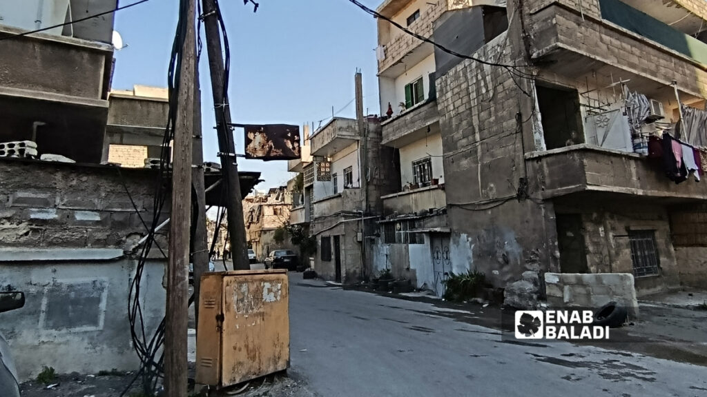 أبنية عشوائية بحي البيادر في برزة البلد بدمشق - 9 آذار 2026 (عنب بلدي)