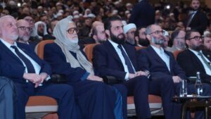 الرئيس السوري أحمد الشرع يشارك بمؤتمر وحدة الخطاب الإسلامي - 16 شباط 2026 (رئاسة الجمهورية)
