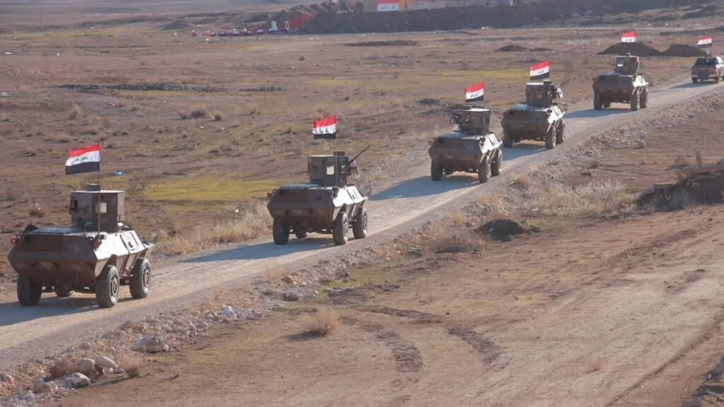 مدرعات عسكرية للحشد الشعبي العراقي على الحدود السورية ـ 18 كانون الثاني 2026 (واع)