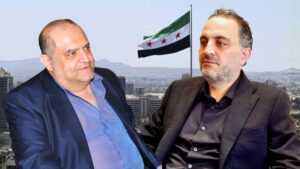 رجلا الأعمال وسيم قطان (يمين) ونعيم الجراح (عنب بلدي)