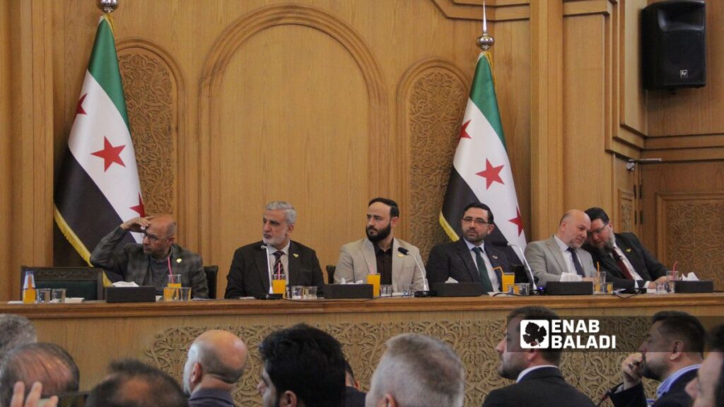 ندوة تعريفية بمشروع حلب الكبرى والإعلان عن الانتقال للمرحلة الثانية - 14 نيسان 2026 (عنب بلدي/موفق الخوجة)