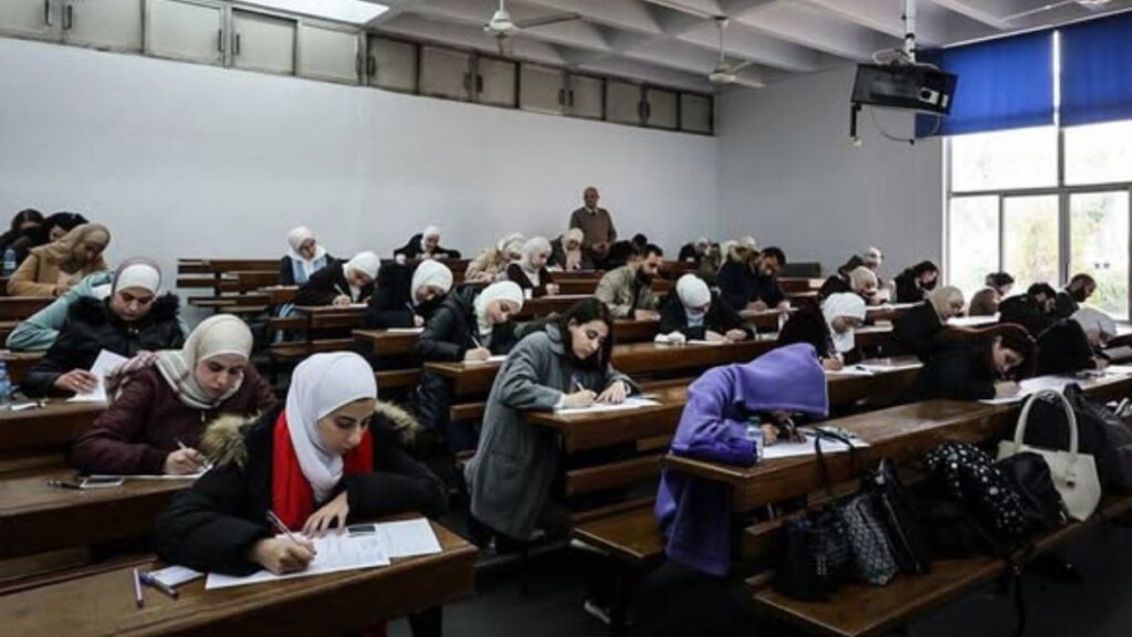 انطلاق امتحانات الدراسات العليا في جامعة دمشق للعام الدراسي 2025-2026 ـ 30 آذار 2026 (جامعة دمشق)