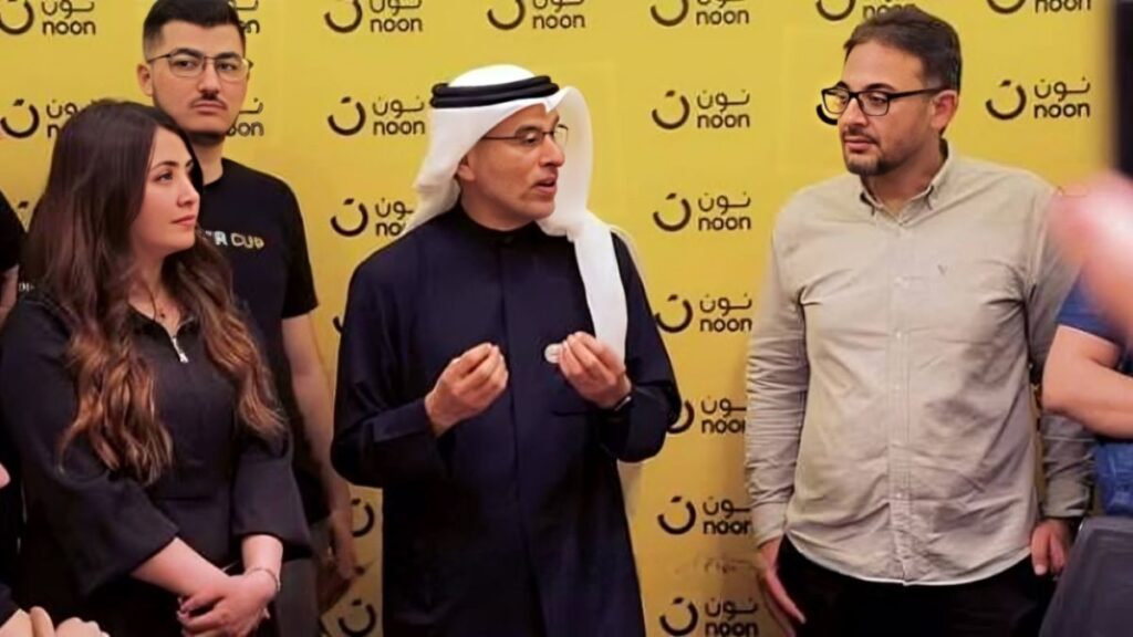 من زيارة رجل الأعمال الإماراتي محمد العبار لشركة نون في دمشق - 16 أيار 2026 ( محمد العبار/ إنستغرام )