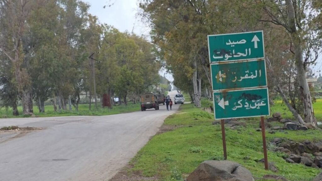 قوة من الجيش الإسرائيلي تتوغل في ريف القنيطرة الجنوبي ـ 8 أيار 2026 (مديرية إعلام القنيطرة)