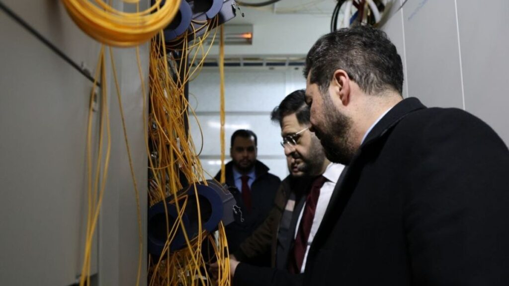من تقييم وزير الاتصالات عبد السلام هيكل واقع البنية التحتية للشبكات - 16 كانون الأول 2025 (وزارة الاتصالات وتقانة المعلومات)