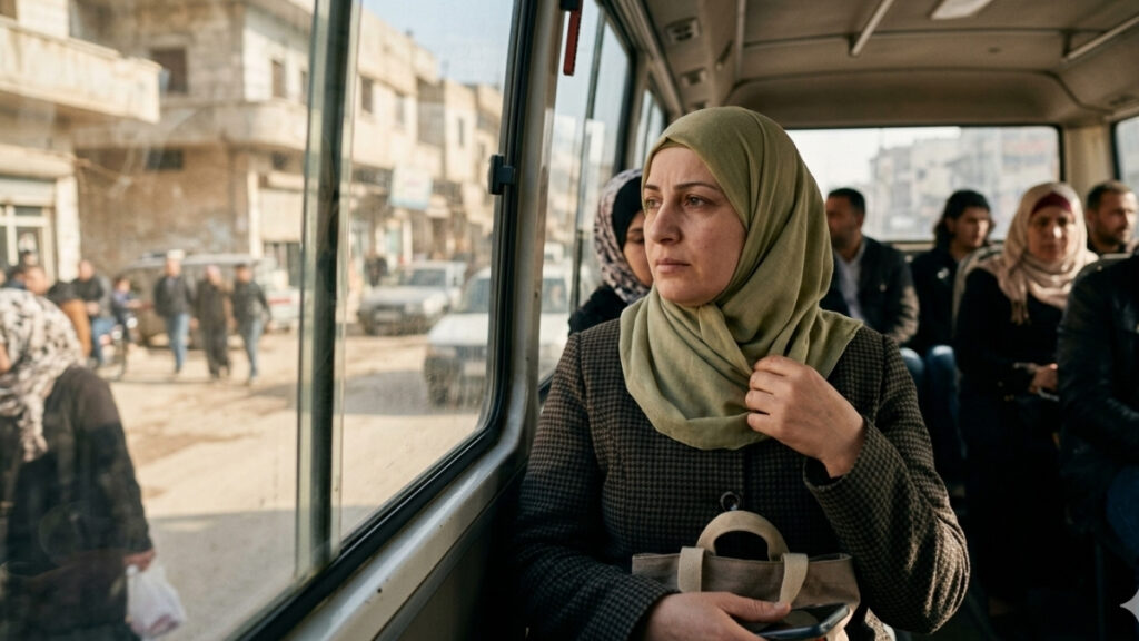 في حين تربط بعض النساء العلويات قراراتهن المتعلقة باللباس بالشعور براحة أكبر في الفضاء العام تؤكد أخريات أن هذه التحولات تبقى فردية ولا يمكن تعميمها (عنب بلدي/مولّدة بالذكاء الاصطناعي)