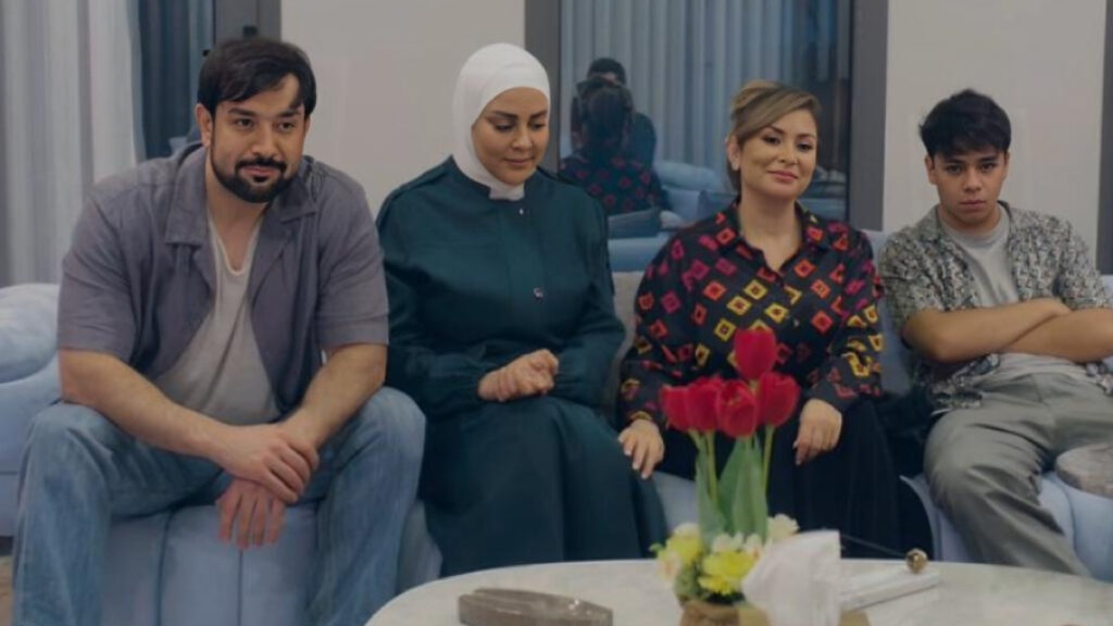 مشهد من مسلسل (عيلة الملك) ـ 25 شباط 2026 (قناة لنا)
