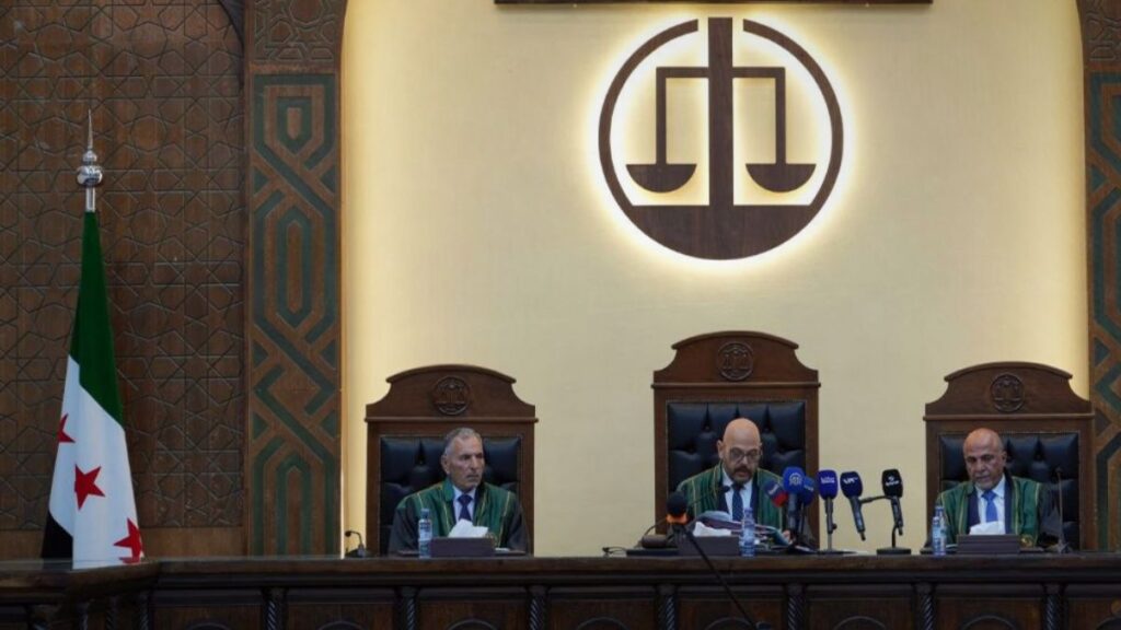 من الجلسة الثانية لمحاكمة عاطف نجيب ـ 10 أيار 2026 (سانا)