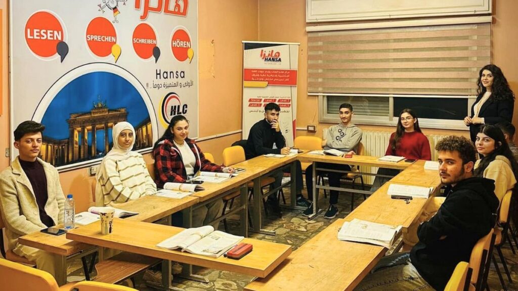 تشهد سوريا زيادة كبيرة في أعداد معاهد تعليم اللغة الألمانية ( Kamal Sheikho/DW)