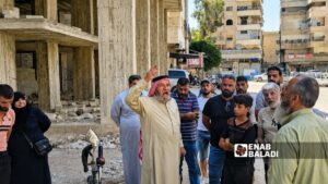 متضررو زلزال شباط 2023 في حي الأربعين بحماة يطالبون باستكمال تعويضات إعمار منازلهم - 30 حزيران 2026 (عنب بلدي)
