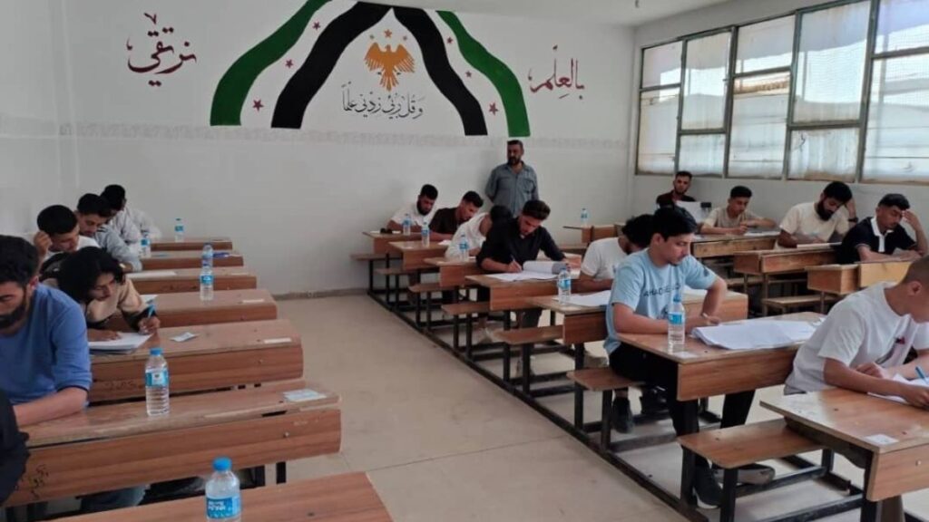 جانب من امتحانات الشهادة الثانوية العامة في الحسكة - 6 حزيران 2026 - (وزارة التربية)