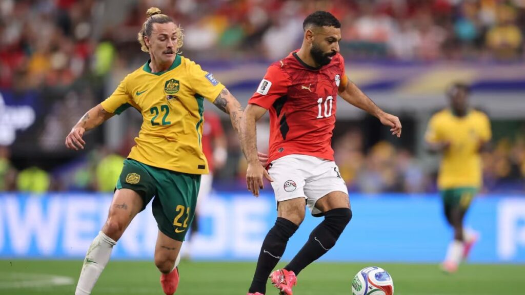 مباراة المنتخب المصري لكرة القدم ونظيره الأسترالي ضمن منافسات الدور 32 من بطولة كأس العالم 2026- 3 تموز 2026 (FIFA)