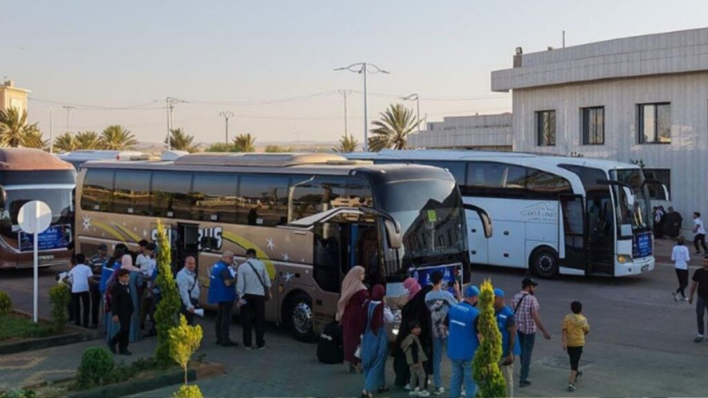 حركة المسافرين عبر معبر نصيب الحدودي مع الأردن- 18 حزيران 2025 (الهيئة العامة للمنافذ والجمارك السورية)