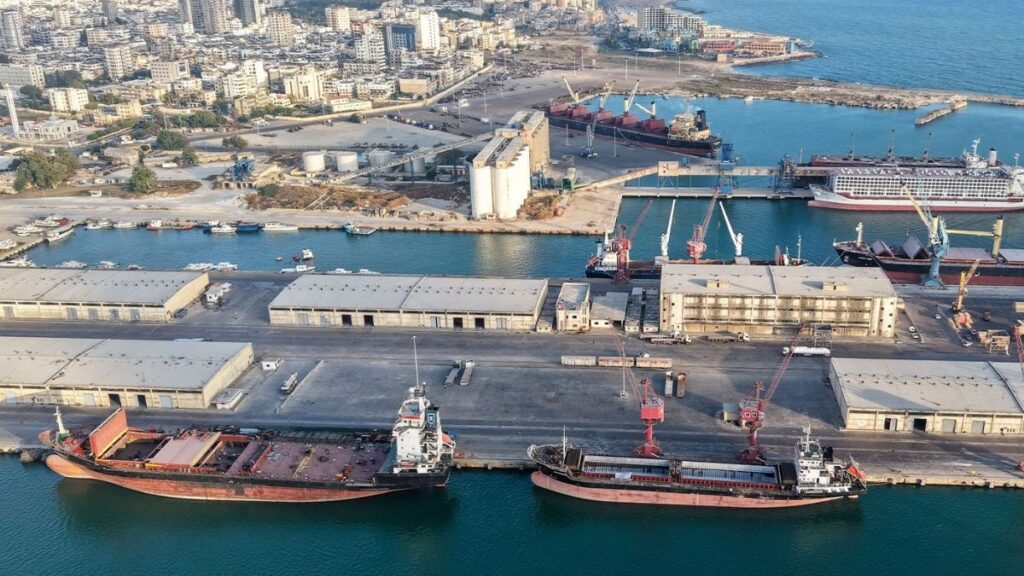استقبال البواخر التجارية في مرفأ طرطوس- 28 حزيران 2026 (الهيئة العامة للمنافذ والجمارك السورية)